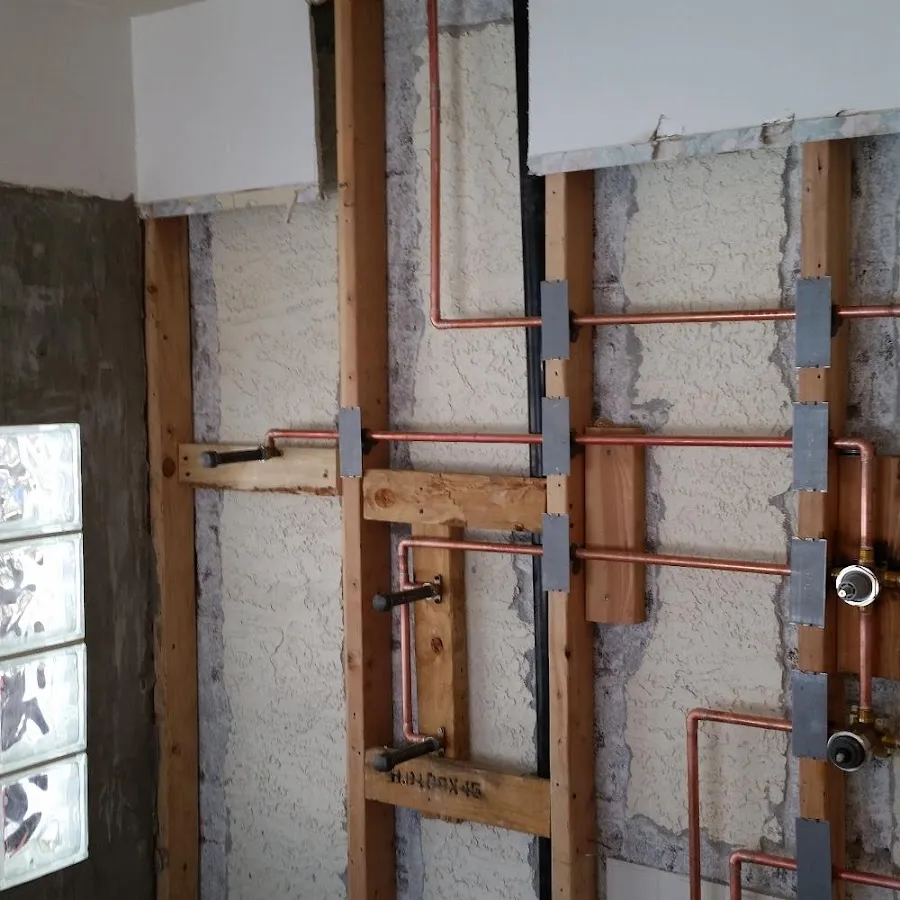 Copper pipe installation for Repiping in Bloomer